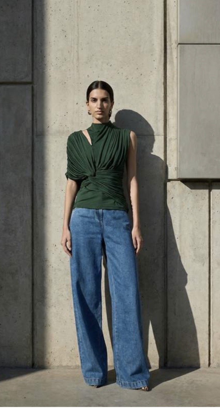 DEME  Crossed Top